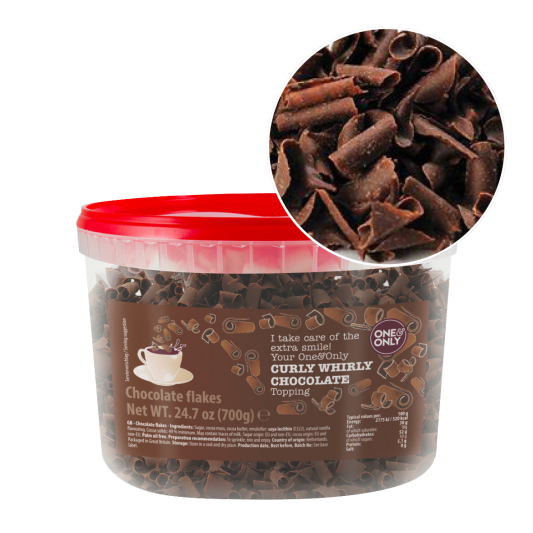 One&Only Curly Whirly Chocolate Topping