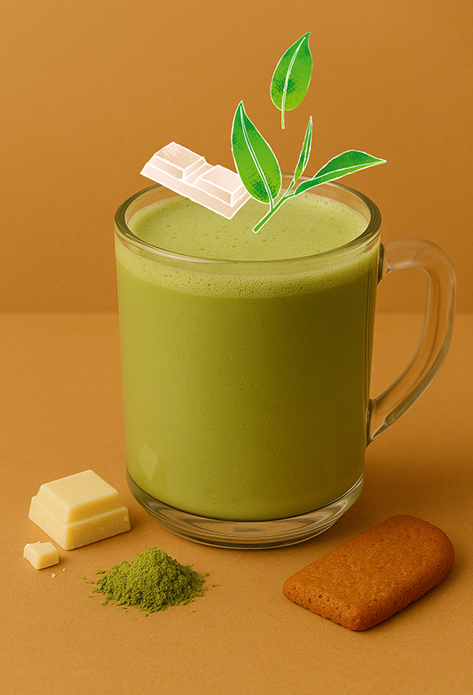 Gingerbread Matcha White Chocolate